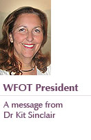 Message from the WFOT President